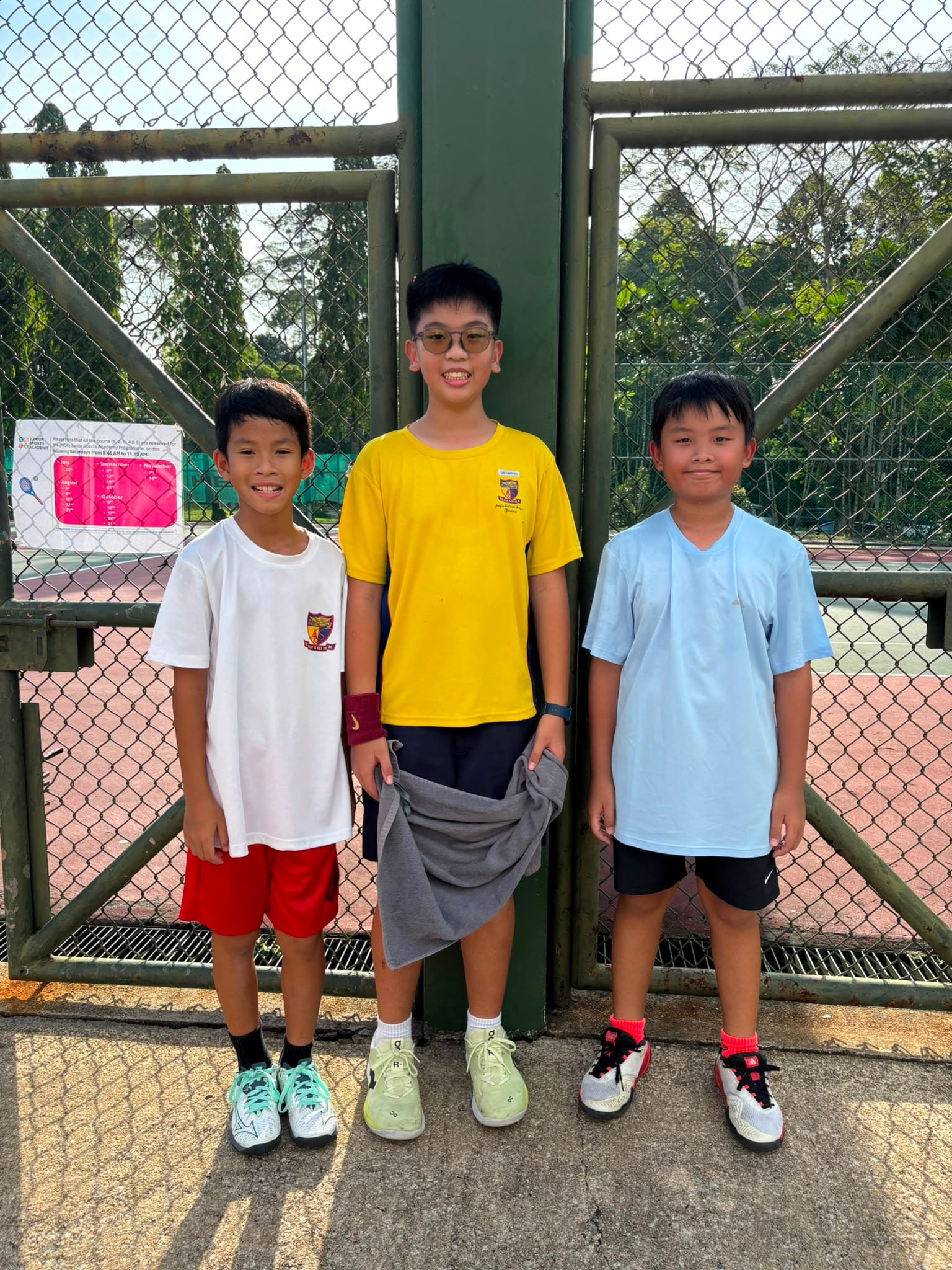 Tennis team group photo